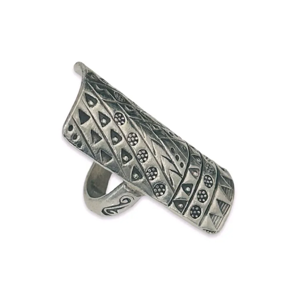 Isle Empress “Cycle of Life”Hill Tribe Silver Ring Size 6.5